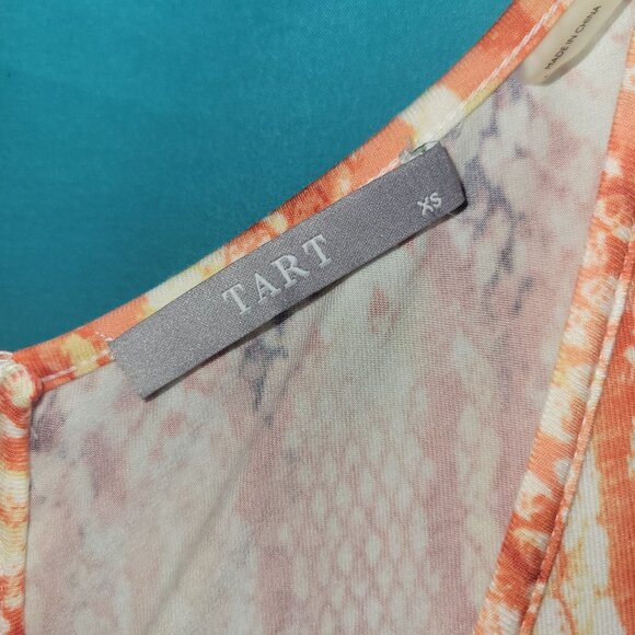 Tart Collections XS Womens Sleeveless Snakeskin Print Dress With Back Zip Closur - Picture 4 of 7